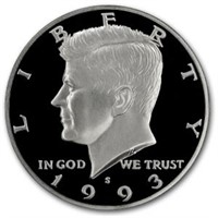 1993-s Kennedy Half Dollar Proof