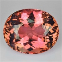 Natural Padparadscha Pink Tourmaline 1.93 Cts  {Fl