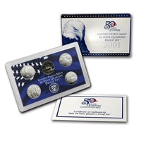 2001-s 50 State Quarters Proof Set