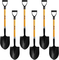 Ashman Heavy-Duty Digging Shovel (6 Pack) 41-Inch