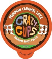 R1123  Decaf Pumpkin Caramel Spice By Crazy Cups