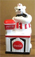 Coca-Cola Bear Ceramic Cookie Jar