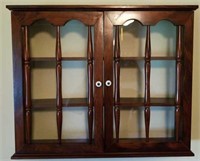 Hanging Cabinet w/ White Knobs