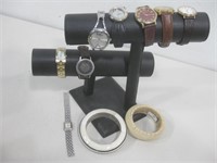 Assorted Watches, Bracelets & Displays See Info