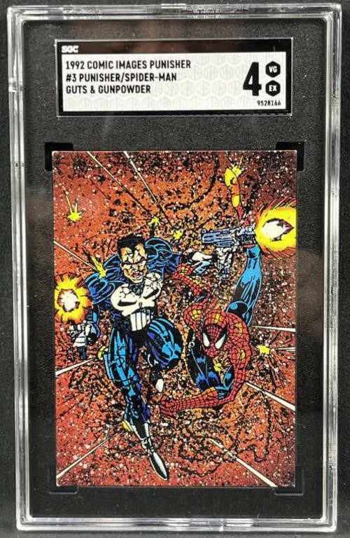 1992 Marvel Punisher/Spider-Man Guts & Gun. SGC 4