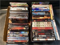 2 Flats of Assorted DVDS
