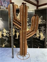 3' Metal Cactus, Yard Art