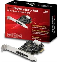 Vantec UGT-FW210 2Plus1 Firewire 800/400 PCie Card