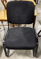 (L) Armless Sled Based Chair. *Bidding Per