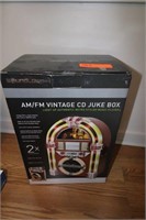 SoundLogic AM/FM Vintage CD Juke Box
