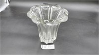Vintage Pierre Davesn Art Deco Glass Crystal Vase