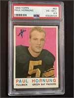 TOPPS 1959 PAUL HORNUNG