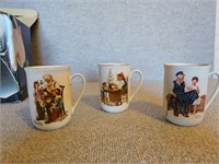 NORMAN ROCKWELL CUPS