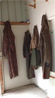 Assorted coveralls, approx. XL