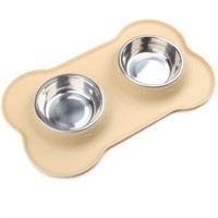 Vivaglory Dog Bowls for Small Dogs Stainless Steel