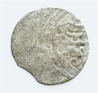 Ottoman 1800s silver akce coin