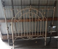 Antique Headboard & Footboard