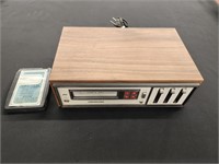 SOUND DESIGN 8-TRACK PLAYER W/ CLEANER TAPE