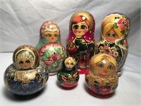 Russian Handpainted Nesting Dolls