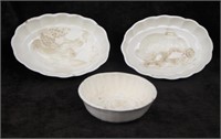 THREE 19TH C. MOULDS