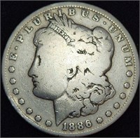 1886-O Morgan Dollar - Elusive Orleans Morgan