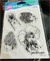 New- Jane Davenport Acrylic Stamp