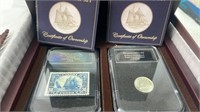 Bluenose Coin & Stamp Set With Case of Certificate