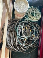 SIX HOSES AND BUCKETS