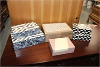 Collection of Decor Boxes