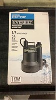 Everbilt Submersible Utility Pump Portable Water