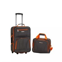 Rockland Fashion 2pc Softside Luggage Set