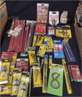 60pc Tools; Extensions, Drive Bits, Chucks & more