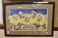 Danny Wilson Cowboy Print: