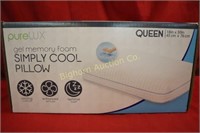 PureLux Memory Foam Pillow Queen Size