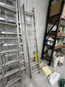 Werner Extension Ladder, about 14 ft