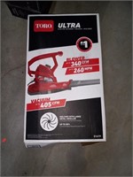 Toro Ultra electric blower+ vacuum + mulcher.