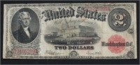 1917 2 $ US LEGAL TENDER   VF