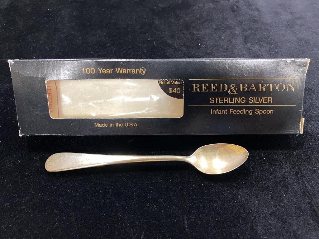 Reed & Barton Sterling Silver Infant Feeding Spoon