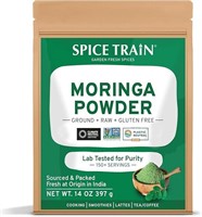 SPICE TRAIN, USDA Organic Moringa Powder (397g)