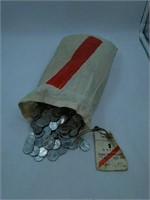 Bank bag of approximately 2000 Israeli 1 Agora
