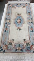 Vintage hand made Chinese area rug, ca. 1970s
