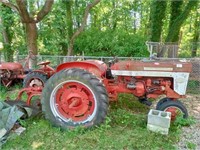 International Farmall 240 Farm Tractor, 2 Bot Plow