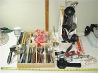 Large Lot of Assorted Kitchen Utensils