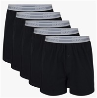 5Pcs Size Large Gildan Mens Knit Boxers