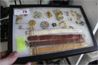 COSTUME JEWELRY - WATCH BANDS - DISPLAY NOT