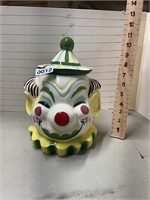 Sierra vista 1960s Circus Clown cookie jar