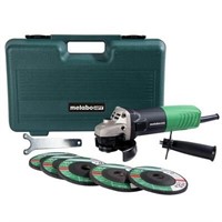 $50  Metabo HPT G12SR4M 6.2 Amp 4-1/2 in. Angle Gr