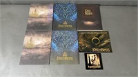 6pc The Lord Of The Rings Press Kits w/ Digtal