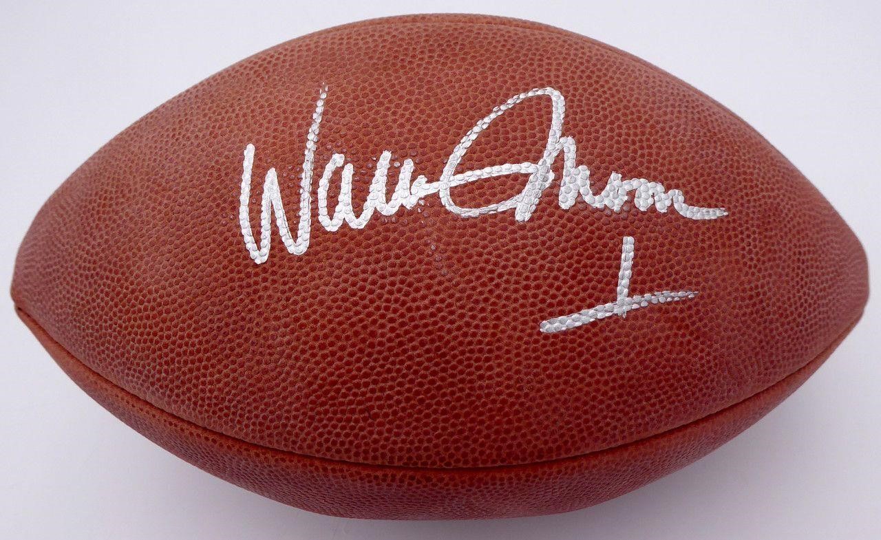 NFL FOOTBALL! Signed football memorabilia top COA