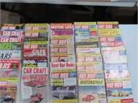 Hot Rod and Car  Magazines 50s and 60s